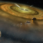 Dating the Solar System’s giant planet orbital instability using enstatite meteorites