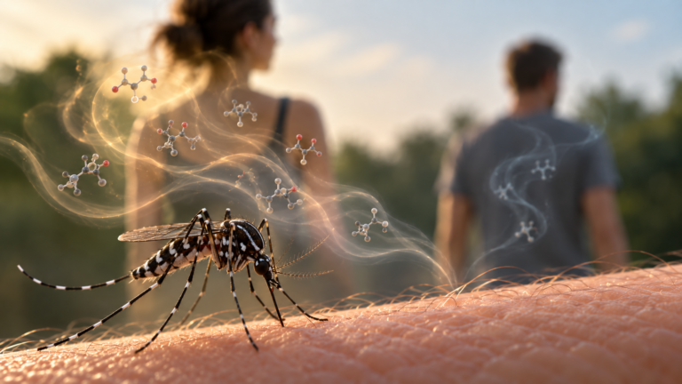 Cyphers and cycles – A chemical basis of the differential attraction of mosquitoes to human odor