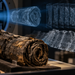 A model carbonized papyrus scroll opens a novel path to identifying readable scrolls of the Herculaneum Library